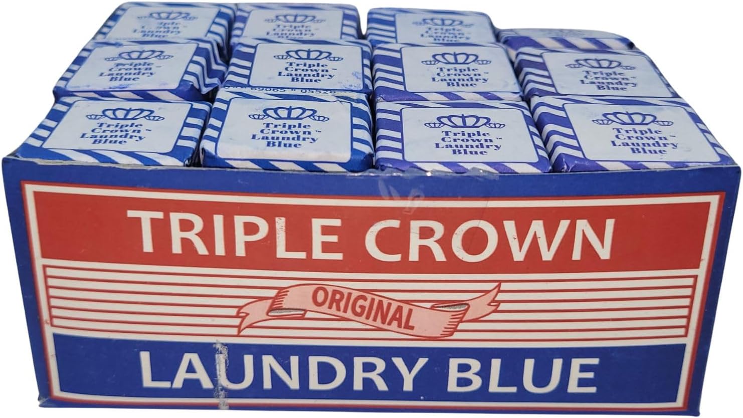 Triple Crown Laundry Blue Squares | Keep Whites Sparkling Clean