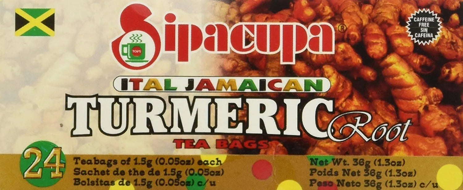 Sipacupa Ital Jamaican Tumeric Tea