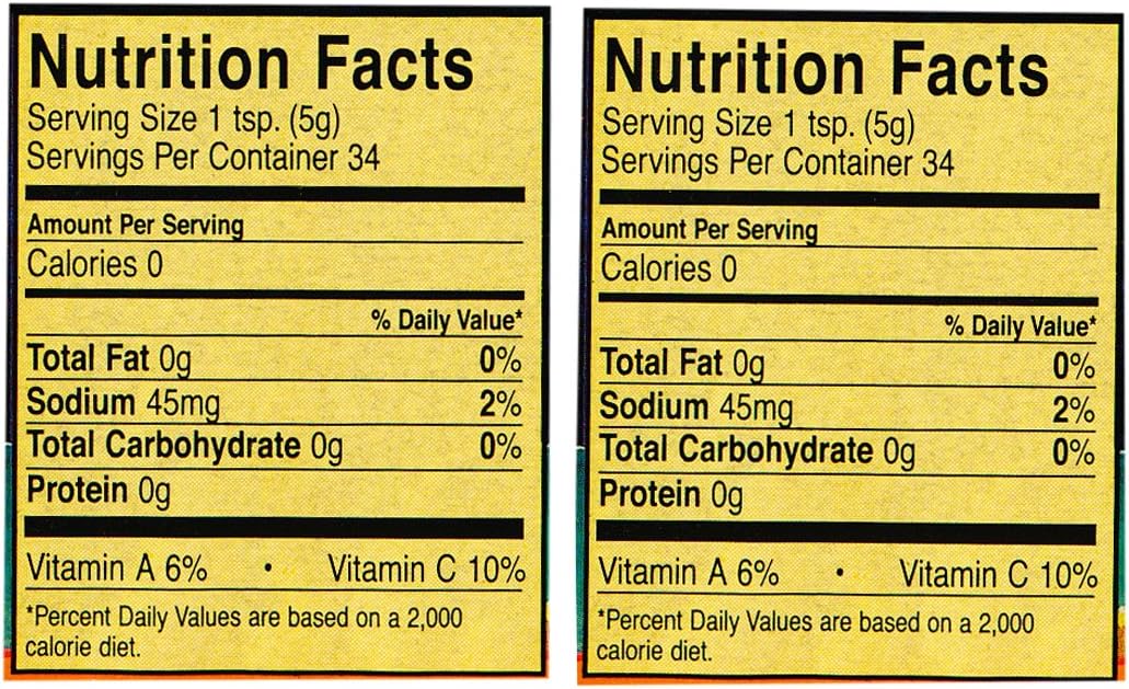 walkerswood scotch bonnet nutrition facts