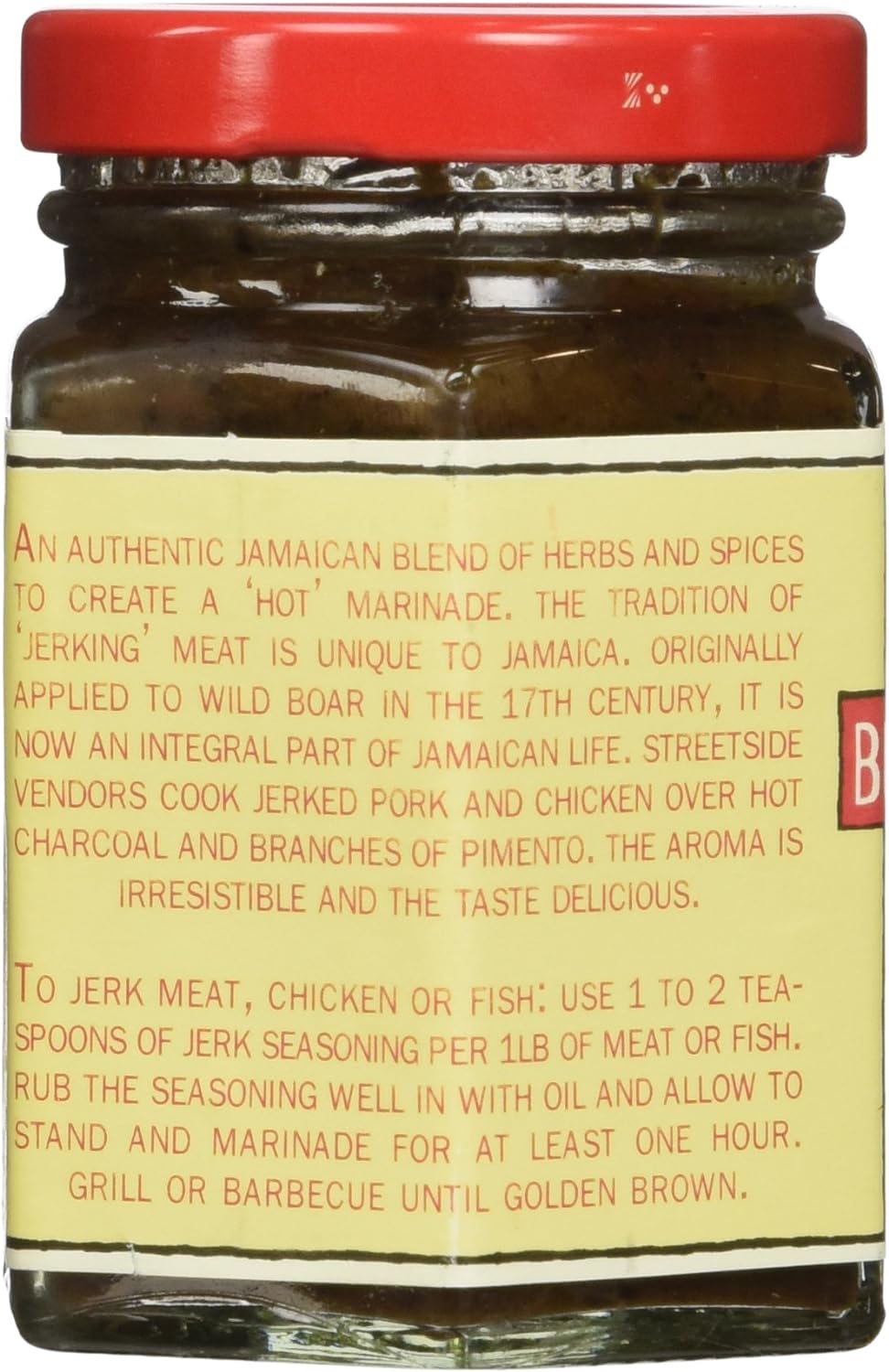 Busha Browne's Jerk Seasoning is an authentic Jamaican blend of herbs and spices to create the legendary hot marinade. Used prudently with pork, chicken or fish