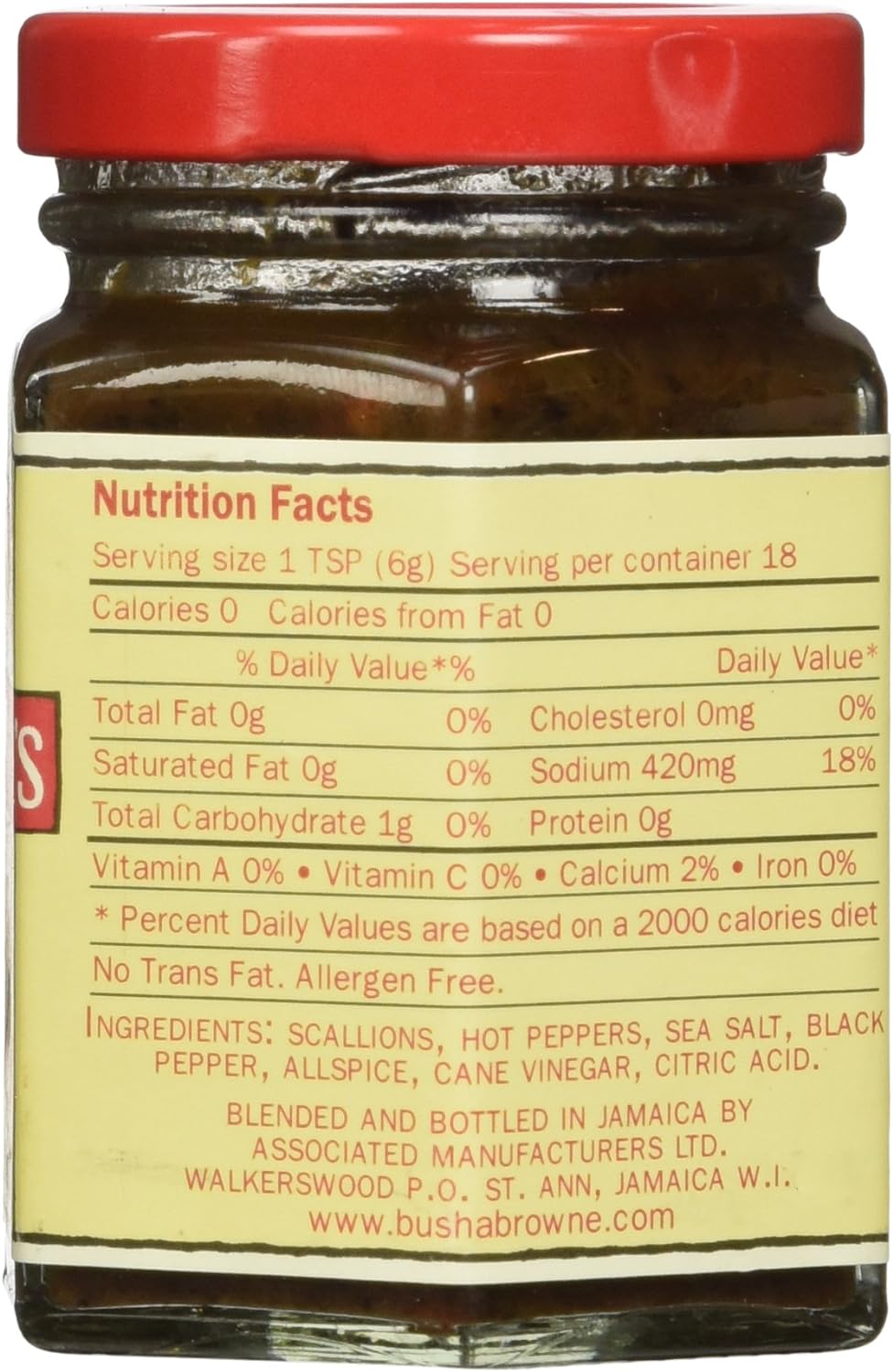 Busha Browne's Jerk Seasoning is an authentic Jamaican blend of herbs and spices to create the legendary hot marinade. Used prudently with pork, chicken or fish