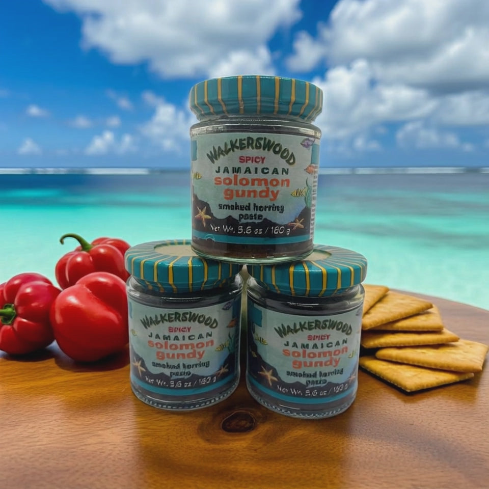 walkerswood Solomon Gundy smoke herring paste