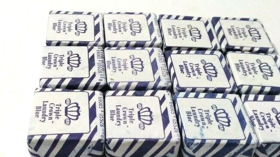 Triple Crown Laundry Blue Squares | Keep Whites Sparkling Clean