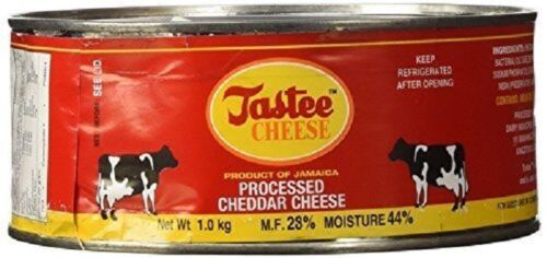 Tastee Cheese 1 kg | Delicious & Nutritious, High Proteins Jamaican Cheese