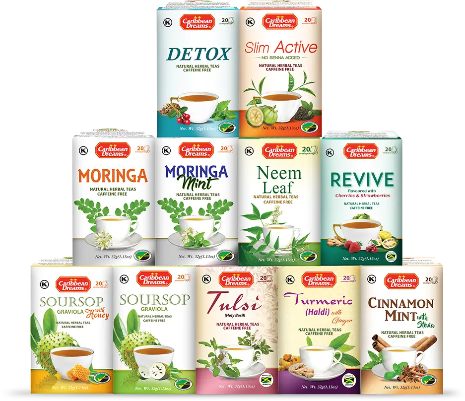 Caribbean Dreams Natural Herbal Teas