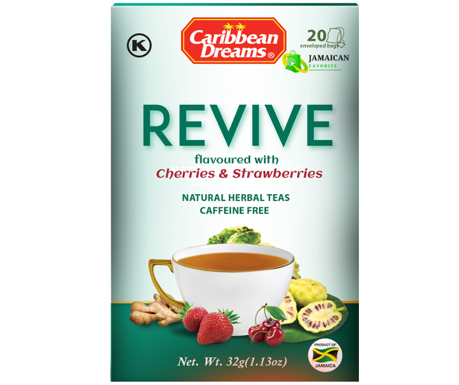 Caribbean Dreams Herbal Teas Collection | 20 Tea Bags Each | Bundle & Save in Canada