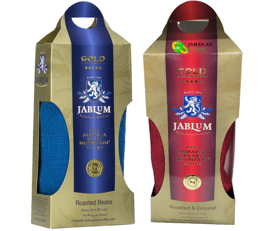 Jablum GOLD Jamaica Blue Mountain Coffee | Grade 1 & Peaberry Arabica Beans Canada