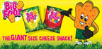 Assorted Holiday Big Foot, The Giant Cheese Snack, 10 Regular and 10 Spicy, 10.5 Oz, Pack of 20