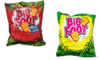 Assorted Holiday Big Foot, The Giant Cheese Snack, 10 Regular and 10 Spicy, 10.5 Oz, Pack of 20