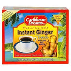 Caribbean Dreams Ginger Tea, Pre-Sweetened, 10 Sachets