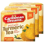 Caribbean Dreams Instant Turmeric Tea with No Added Sugar