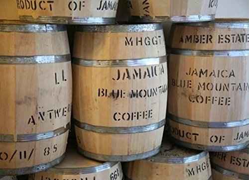 Jamaican Blue Mountain Coffee Organic Medium Roasted Whole Beans 16 oz by Coffee Roasters of Jamaica