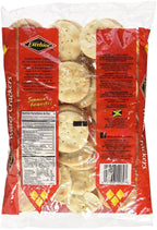 Packaged crackers with Excelsior branding on a white background