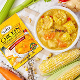 Grace Chicken Flavored Soup Mix 2.12oz - 3 Pack - Jamaican Country Style Seasoned Chicken Soup Mix - Packaged Dry Soup Mix Packets