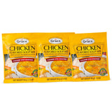 Grace Chicken Flavored Soup Mix 2.12oz - 3 Pack - Jamaican Country Style Seasoned Chicken Soup Mix - Packaged Dry Soup Mix Packets