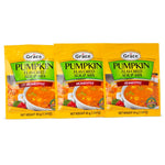 Grace Pumpkin Flavored Soup Mix 1.59oz - 3 Pack Homestyle Jamaican Pumpkin Soup Mix - Great for Caribbean Pumpkin Curry Soup