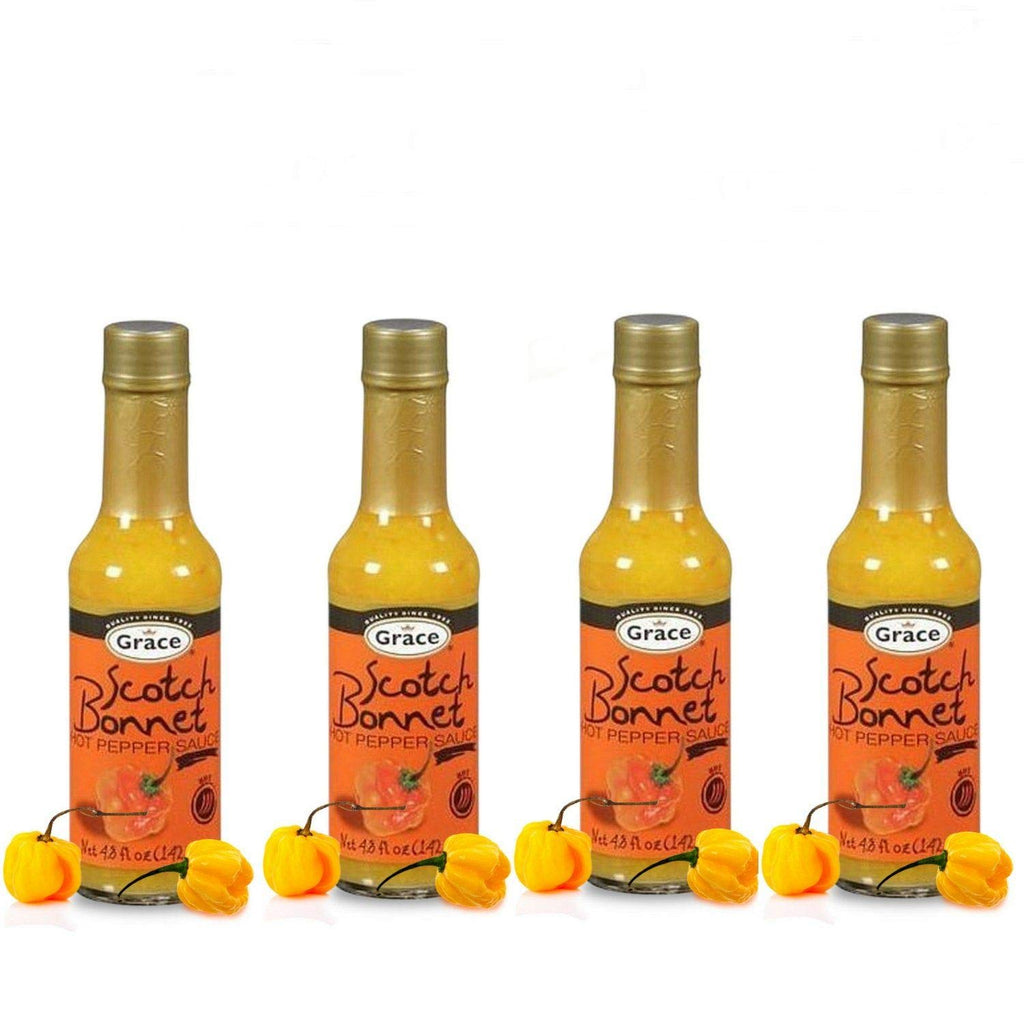 Grace Scotch Bonnet Pepper Sauce (Pack of 6)