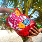 Holiday Big Foot, The Giant Cheese Snack, Spicy, 25g. (Pack of 20)