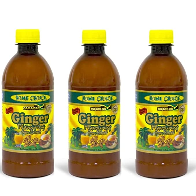 Home Choice Ginger Flavoring 16 oz Pack of 3) | Cooking & Baking Needs