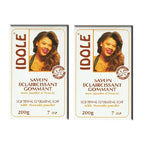 Idole Soap Exfoliating Lightening Soap with Avocado Powder 7 oz (Pack of 2)