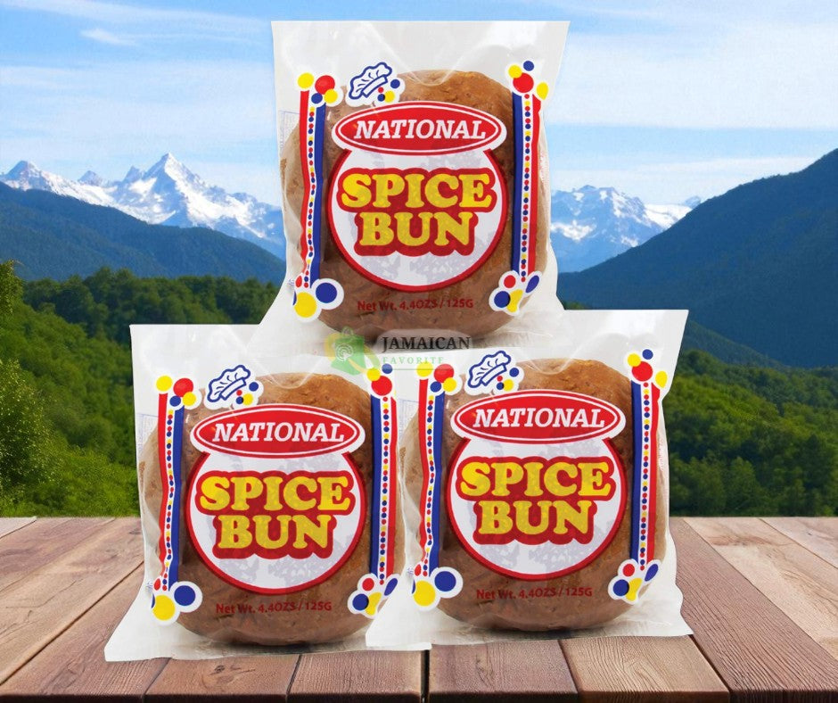 National Spice Bun by National Bakery 125g (Pack of 3)