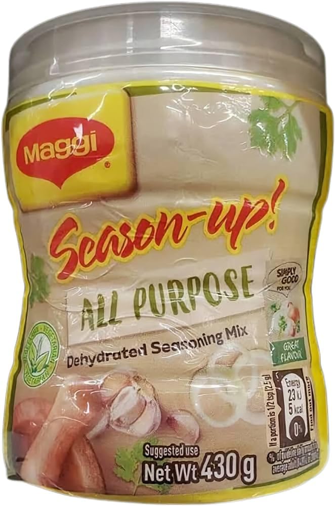 This Maggi All Purpose Seasoning is the culinary solution you've been waiting for. Transform your favorite dishes into authentic gastronomic masterpieces with just a touch of this magical marinade.