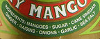 Pickapeppa Sauce gingery mango Ingredients: Ginger Concentrate, Sugar, Vinegar, Water, Raisins, Onions, Peppers, Sea Salt, Ginger, Garlic, Turmeric