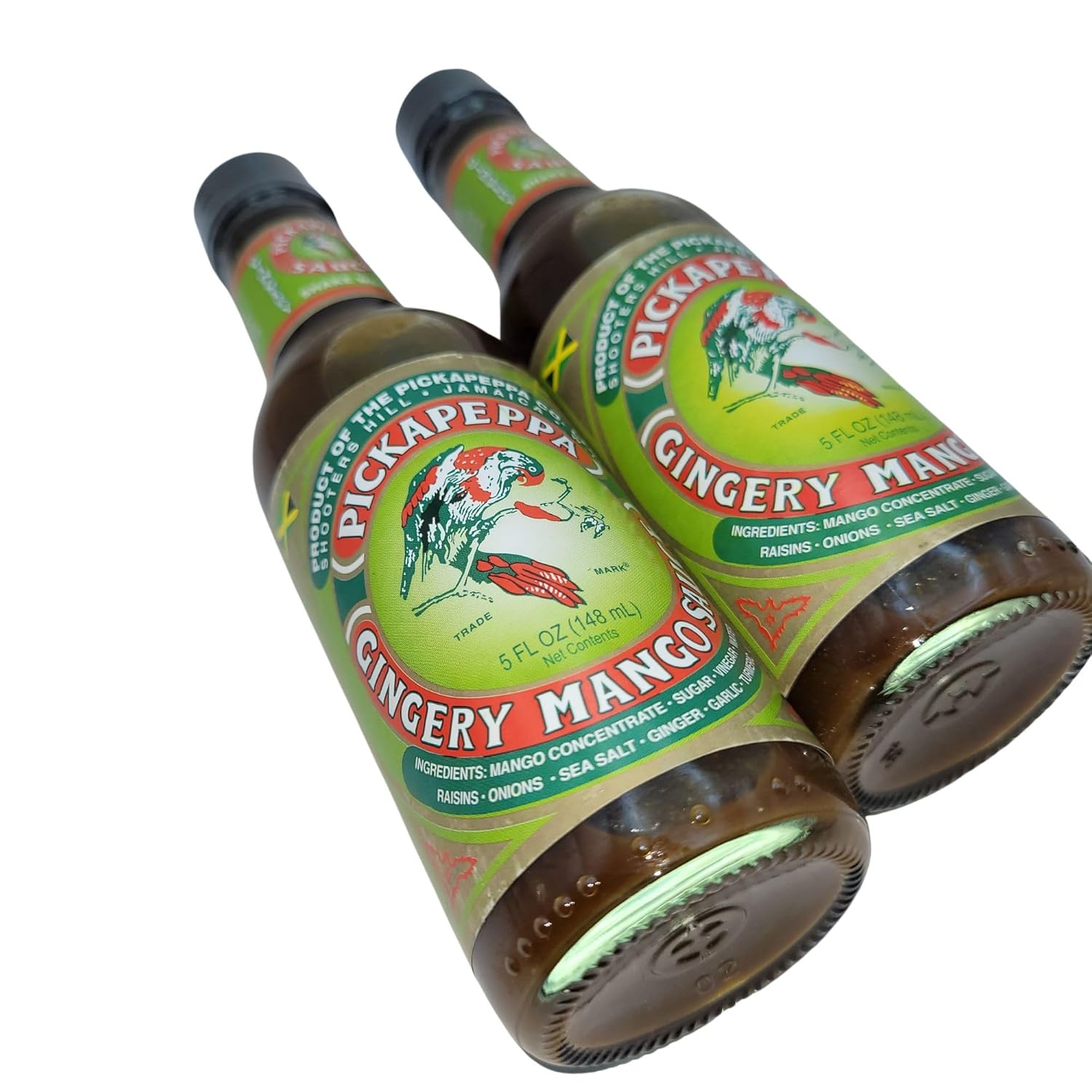 This exquisite Pickapeppa Sauce combines the luscious taste of ripe mangoes with the invigorating kick of ginger, enhanced by a medley of island spices.