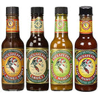 Pickapeppa Sauce Original Flavor, Spicy Mango, Gingery Mango, Hot Mango 5oz each