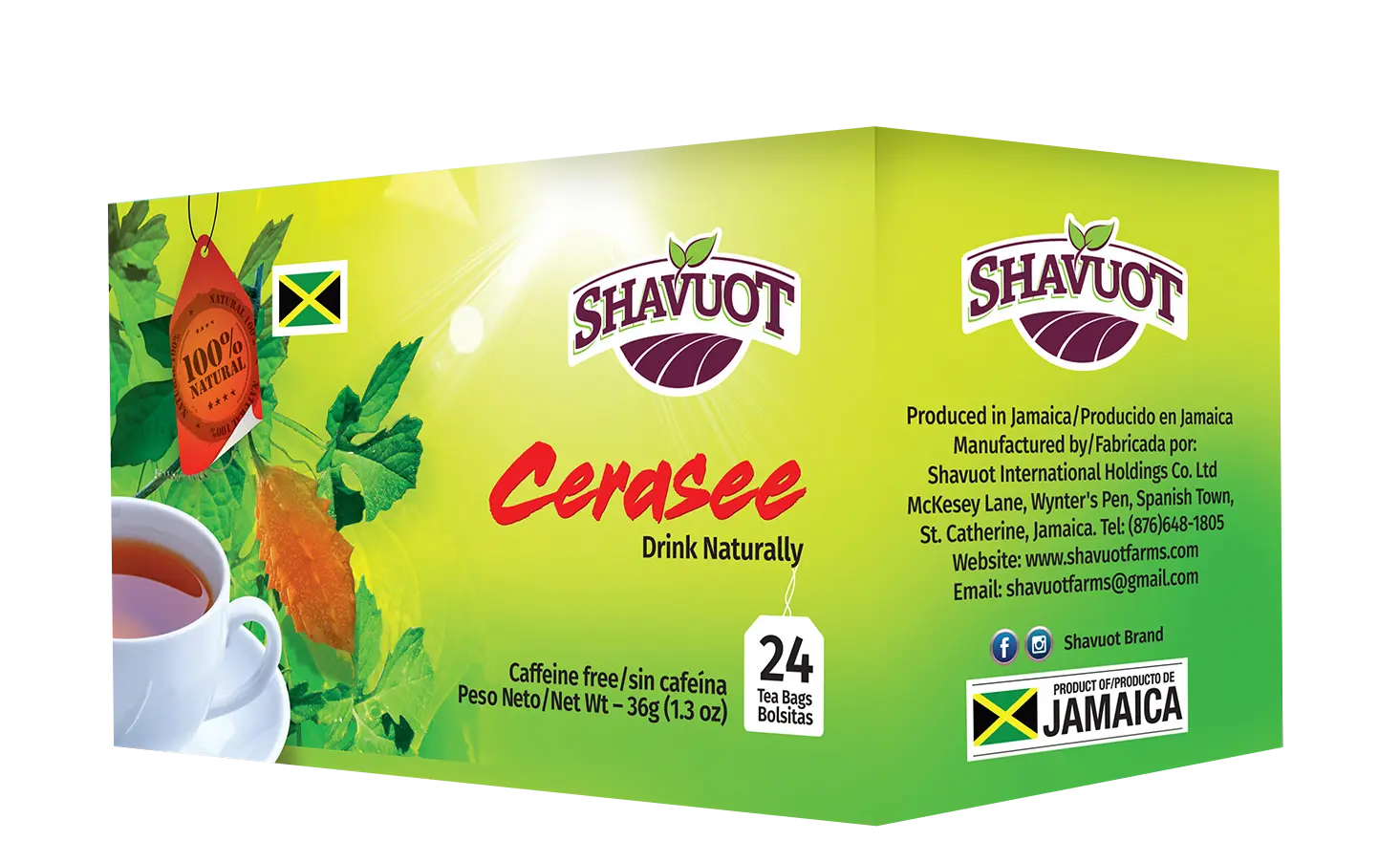 Cerasee tea is an herb that is commonly used to purify the body and improve overall health. 