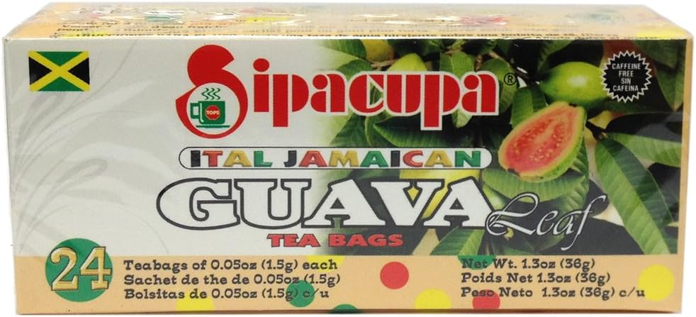 Sipacupa Ital Jamaican Guava Leaf Tea Bags
