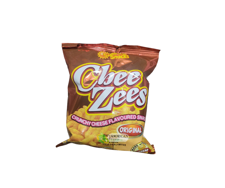 Chee Zees Original Crunchy Cheese Flavored Snack by Sunshine Snacks