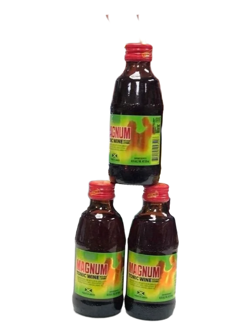 Magnum Tonic Wine with Iron & Vitamins (Pack of 3 bottles at 200ml each)