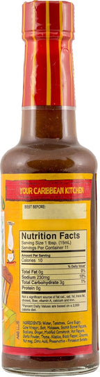 Walkerswood Las' Lick Jerk Sauce Hot & Spicy 6 fl. oz.
