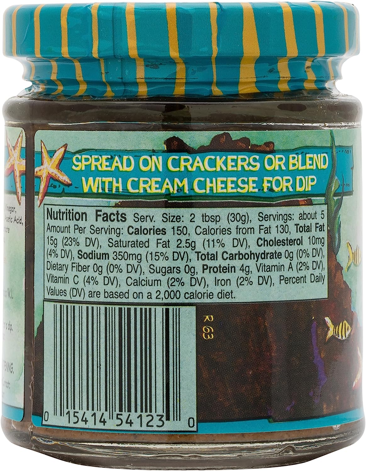 Spicy Jamaican Solomon Gundy 5.6oz  Smoked Herring Paste