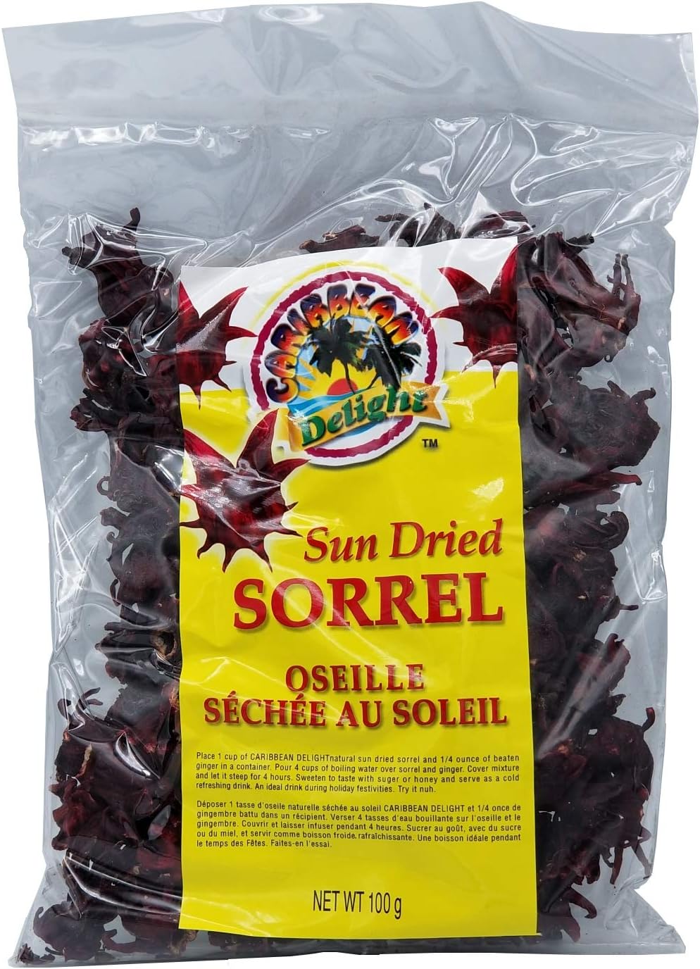 Caribbean Delight Sun Dried Sorrel 126g