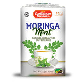 Caribbean Dreams Moringa Mint Natural Herbal Tea Bags