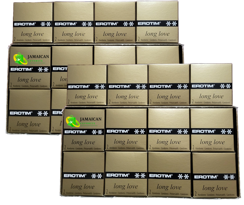 Long Love Condoms, Gold Packing, Best Climax Delay Condoms for Male (Pack of 24), 48 pieces