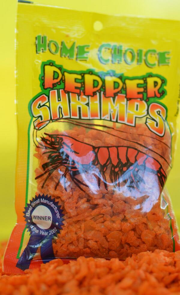 Peppered shrimps makes an excellent hors d'oeuvre; it can also be added to your favorite meals such as Fried or Seasoned Rice, Steamed Vegetables, Soups and pastas