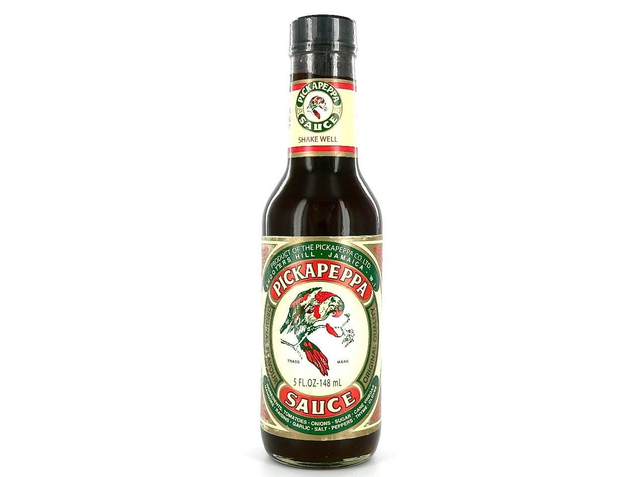 Pickapeppa Sauce Original Flavor, Spicy Mango, Gingery Mango, Hot Mango 5oz each