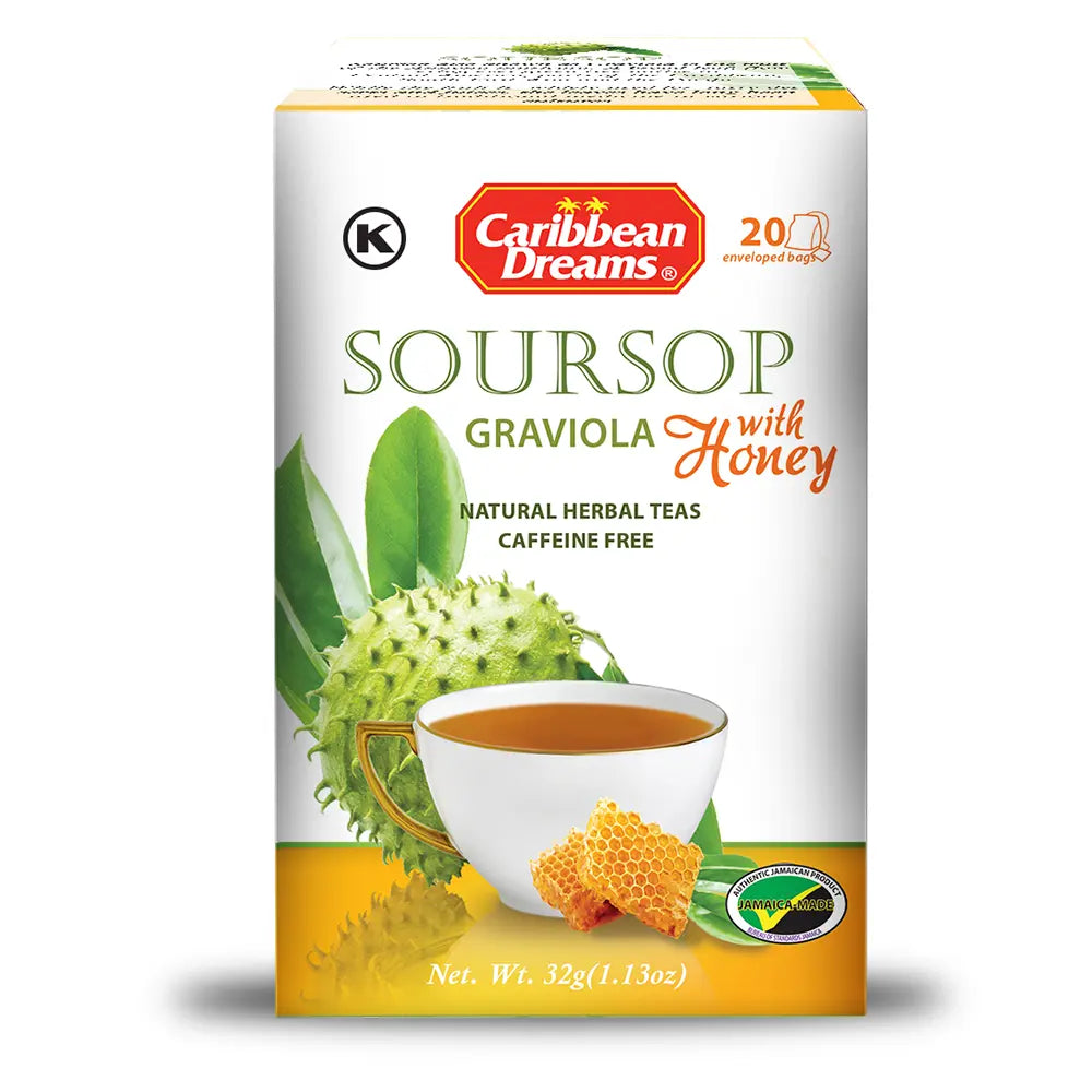 Soursop with Honey, (Graviola) Tea by Caribbean Dreams