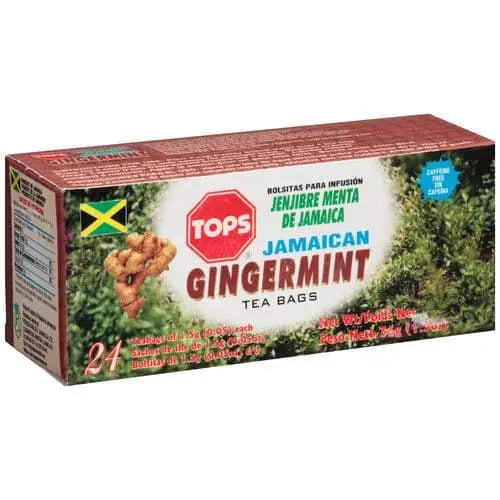 Gingermint Tea Bags A Classic Combination of Peppermint & Ginger