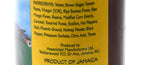 Walkerswood One Stop Sauce Ingredients:
Water, Brow Sugar, Tomato Paste, Vinegar (10%), Ripe Banana Puree, Ripe Mango Puree, Raisins, Modified Corn Starch, Caramel, Tamarind Puree, Scallion, Hot Peppers, Salt, Pimento Ground, Nutmeg Powder, Black Pepper, Potassium Sorbate, Citric Acid, Thyme.