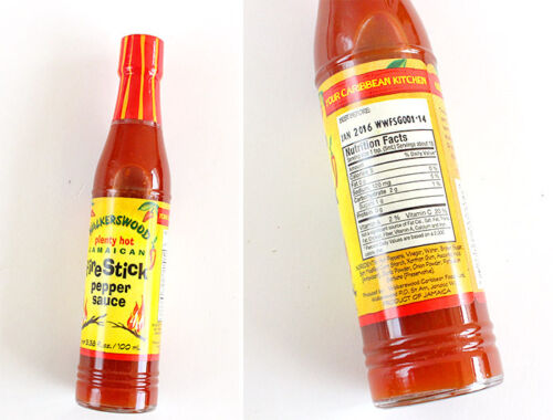 Walkerswood Fire Stick Pepper Sauce 100ml (Pack of 6)