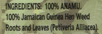 Jamaican Guinea Hen Root Tea (Pack of 4)
