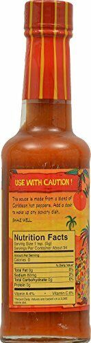 Jamaican Walkerswood Seriously Hot Jonkanoo Pepper Sauce 5 oz. (Pack of 3)