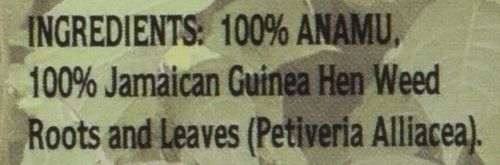 3 x guinea hen weed sipacupa ital jamaican herbal tea bags - JamaicanFavorite