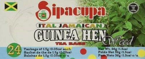 Jamaican Guinea Hen Root Tea (Pack of 4)