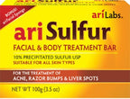 ariSulfur Facial & Body Treatment Soap 3.5oz (Pack of 6)