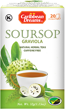 Amazon.com : Caribbean Dreams Soursop ( Graviola) Tea
